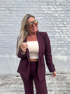 Blazer Aielli - Bordeaux