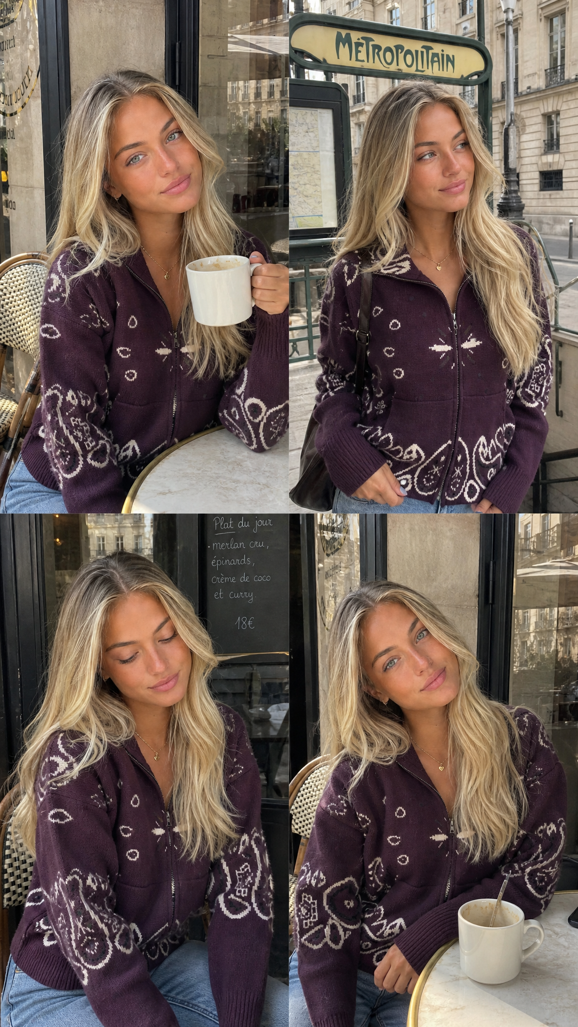 NOMI GILET - BORDEAUX