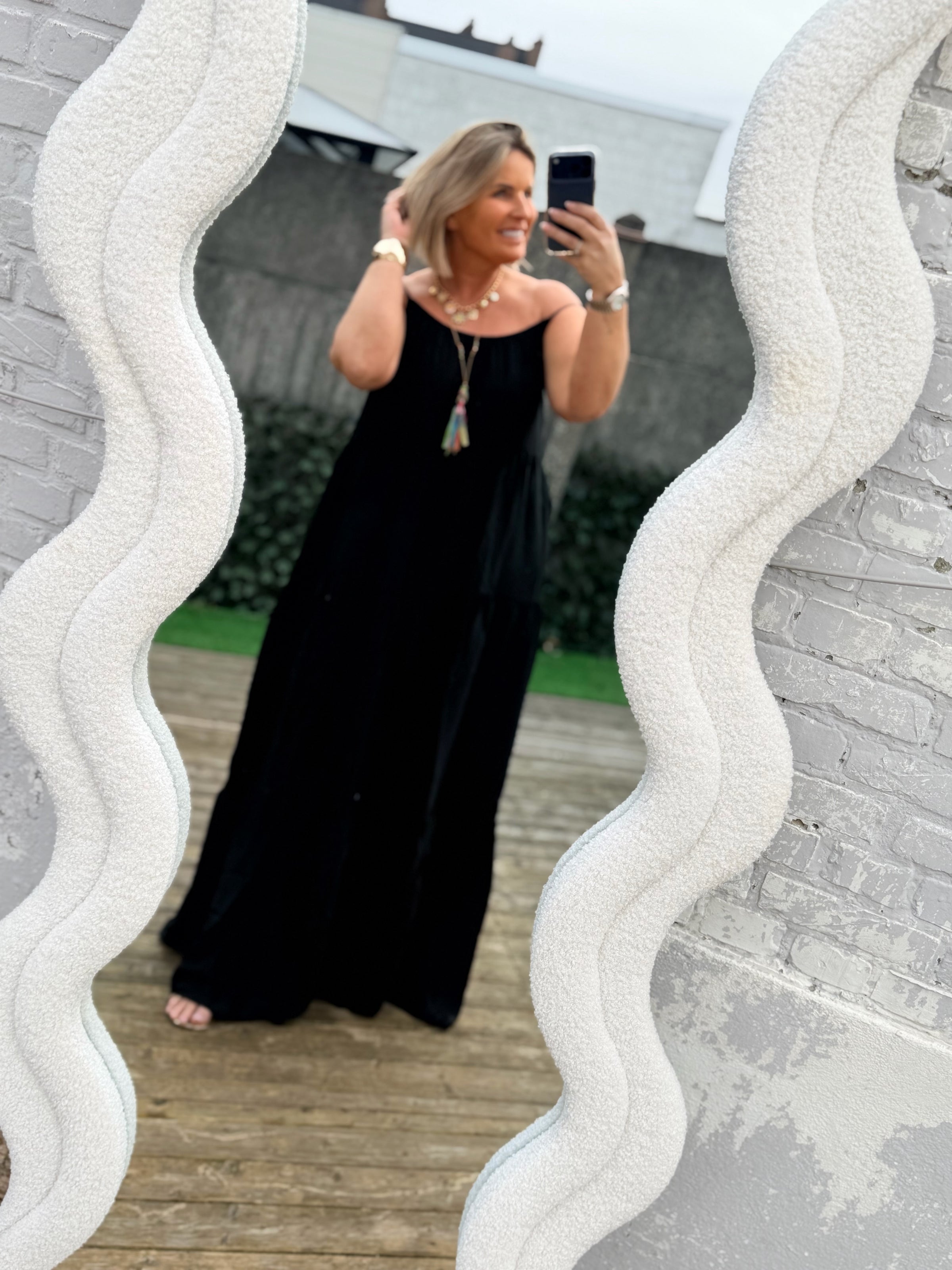 AMAYA DRESS - BLACK