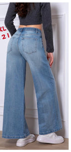 Jeans Palazzo - Blue