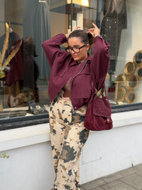 COW PANTS STRASS