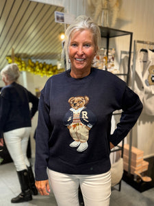 Bear sweater - Marine