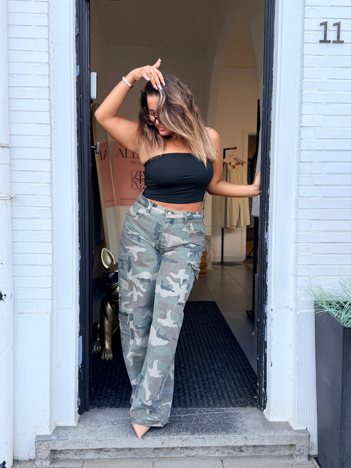 CARGO CAMO PANTS