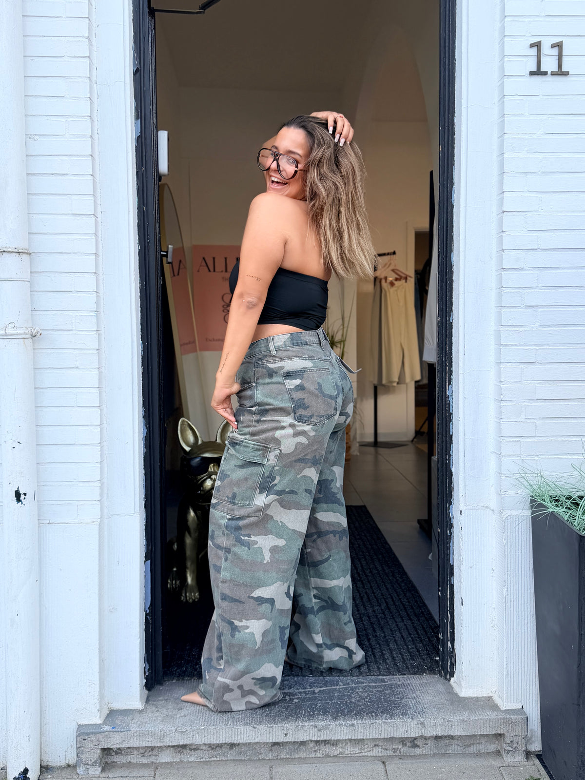 CARGO CAMO PANTS