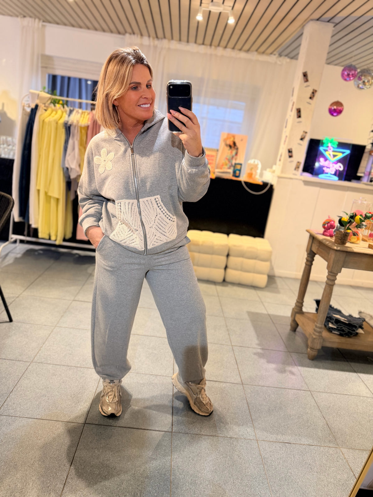 AMELIE JULIETTE PANTS -GREY