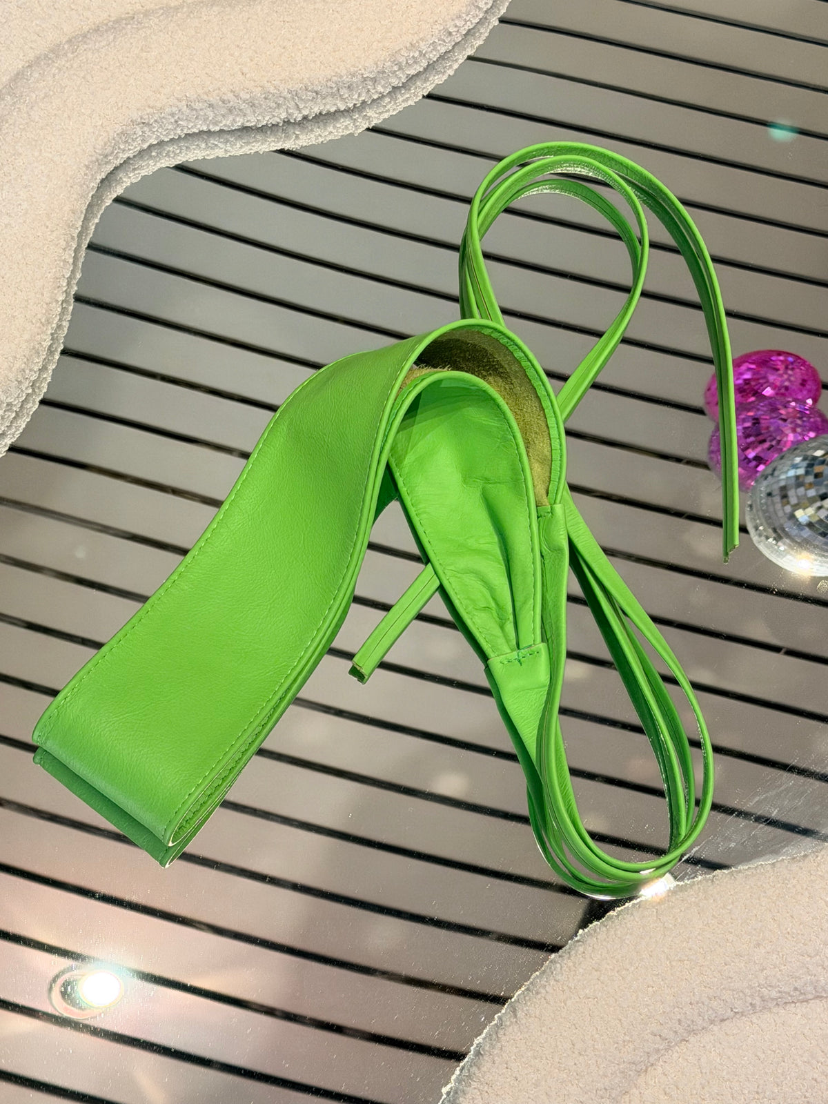 AMEA BELT - GRAS GREEN
