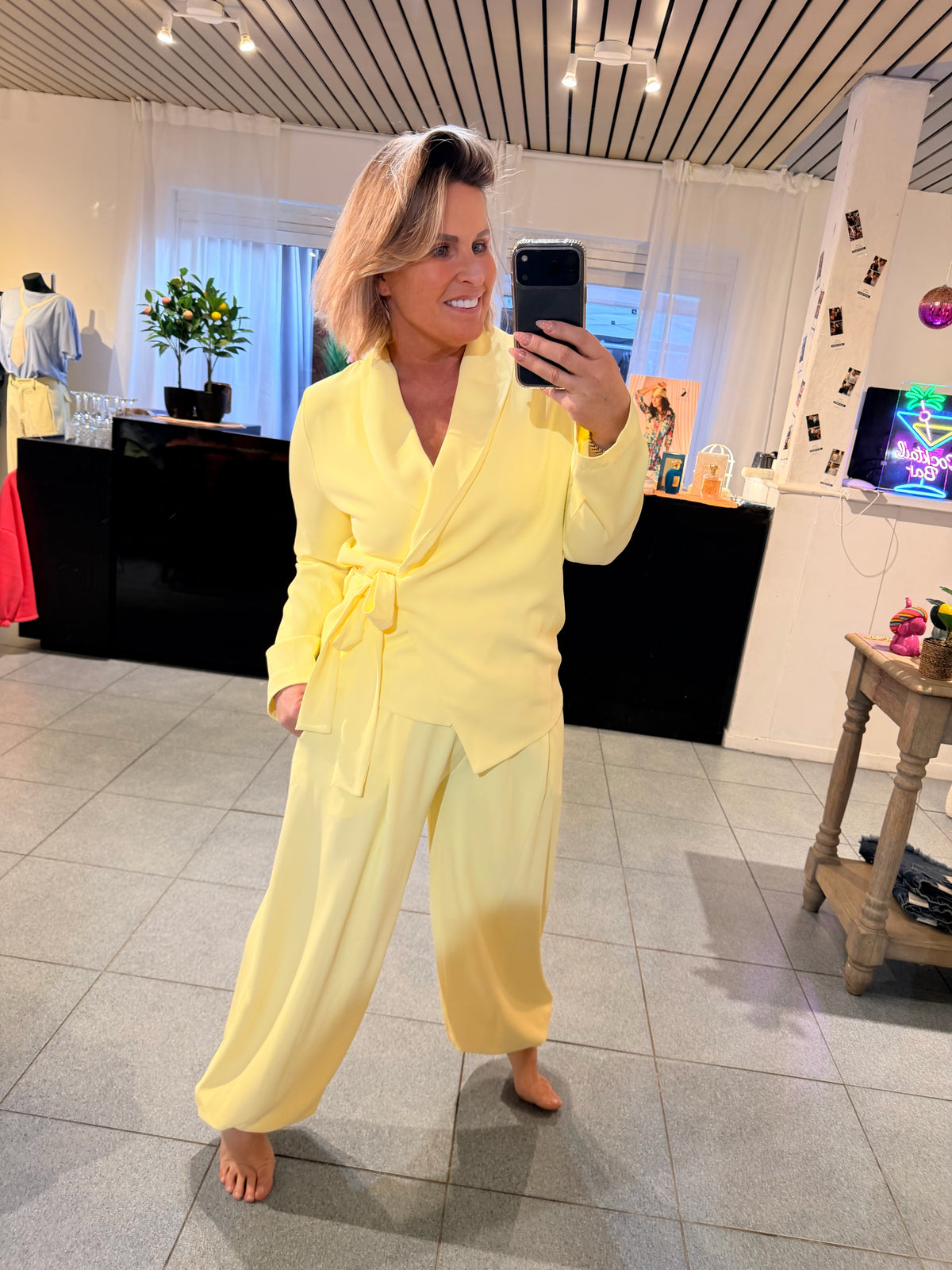 AMELIE EUNICE SET - YELLOW