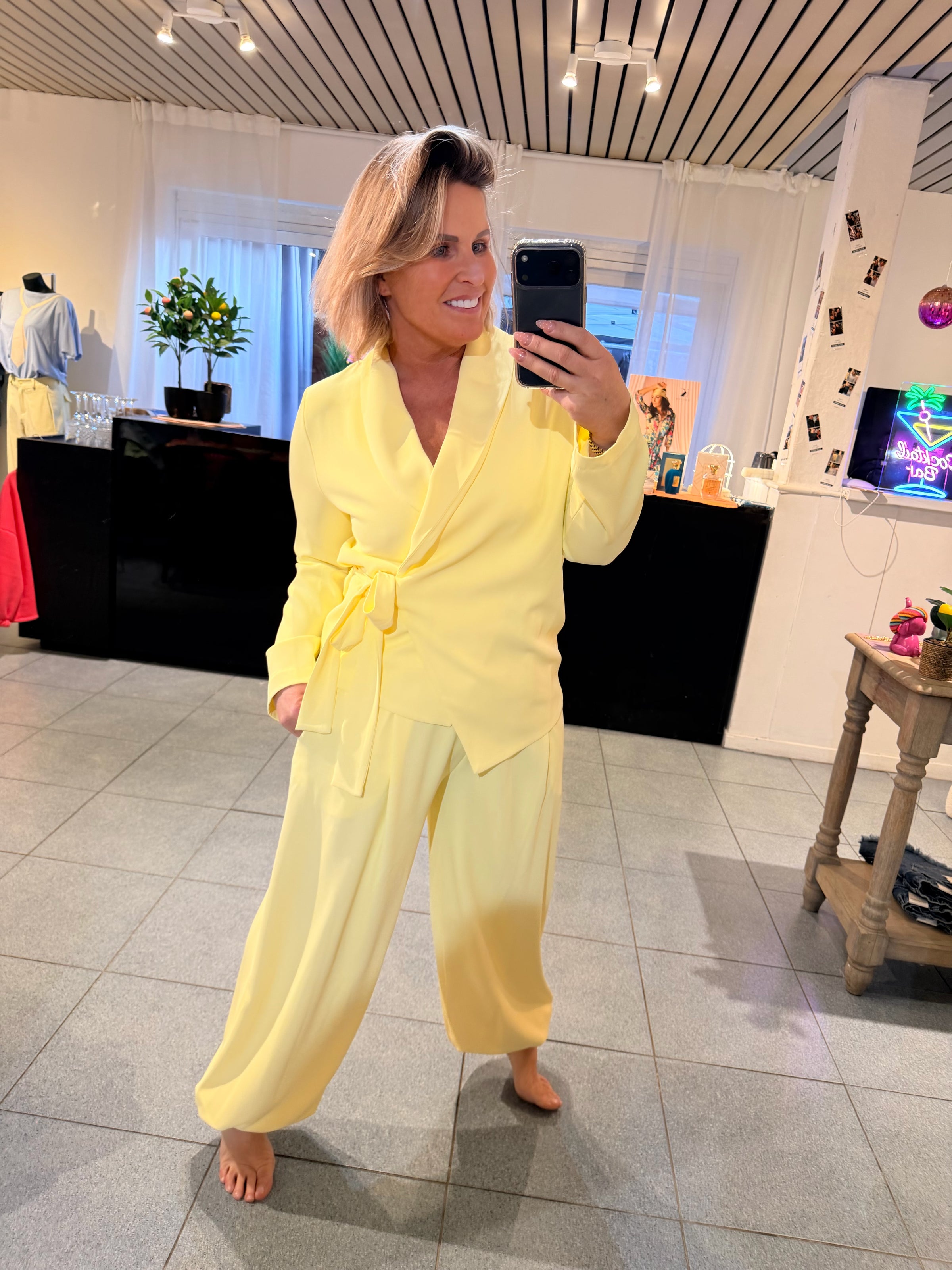 AMELIE EUNICE SET - YELLOW