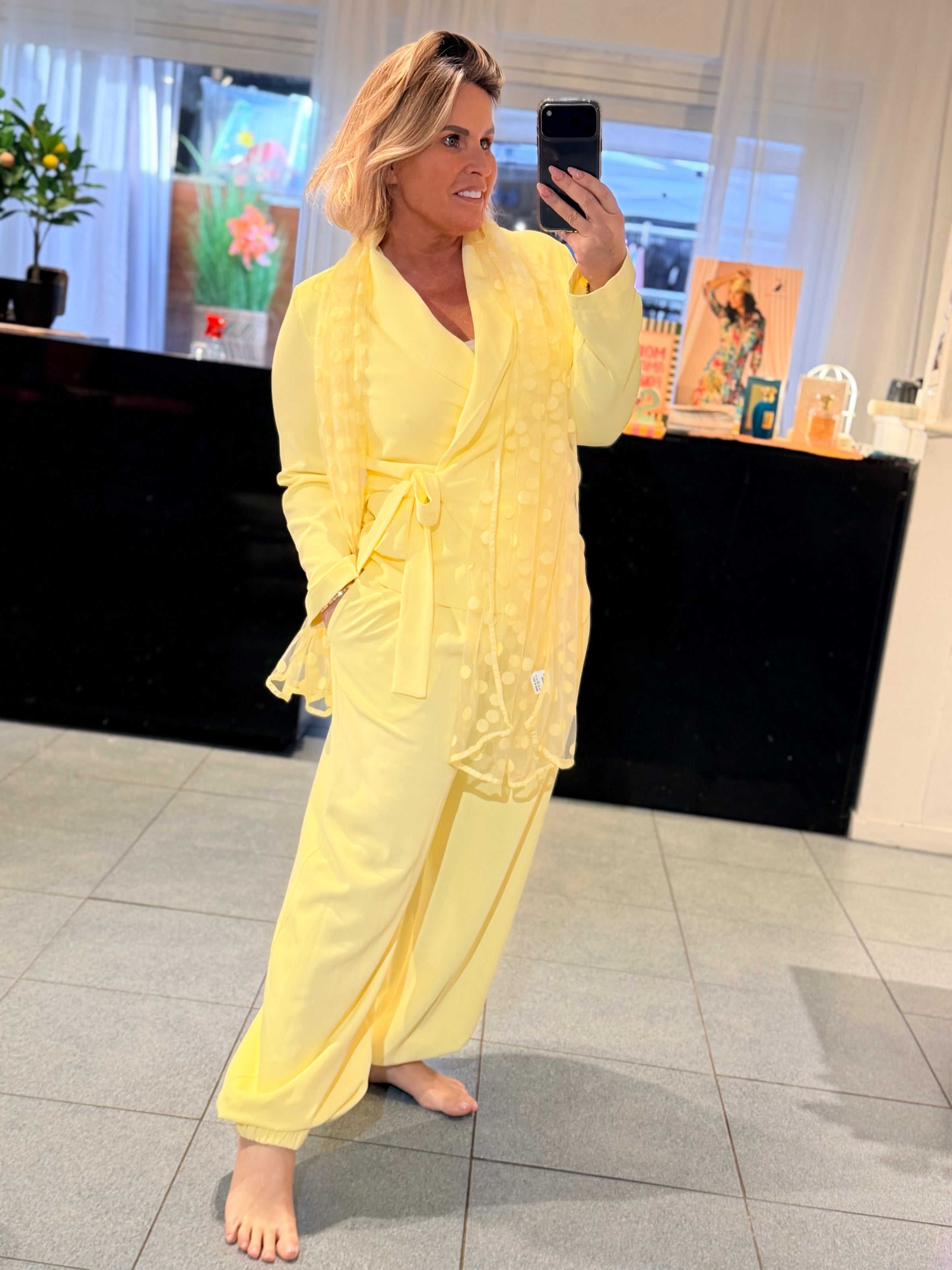 AMELIE EUNICE SET - YELLOW