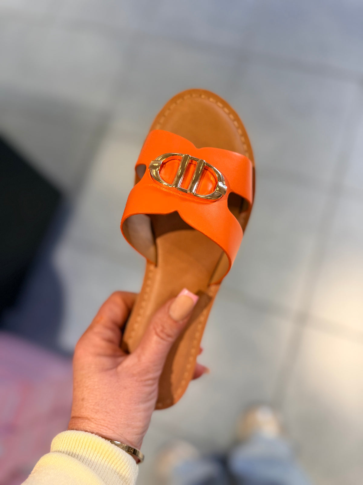 INSPIRED SANDALS - ORANGE