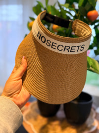 NO SECRETS ZONNEKLEP
