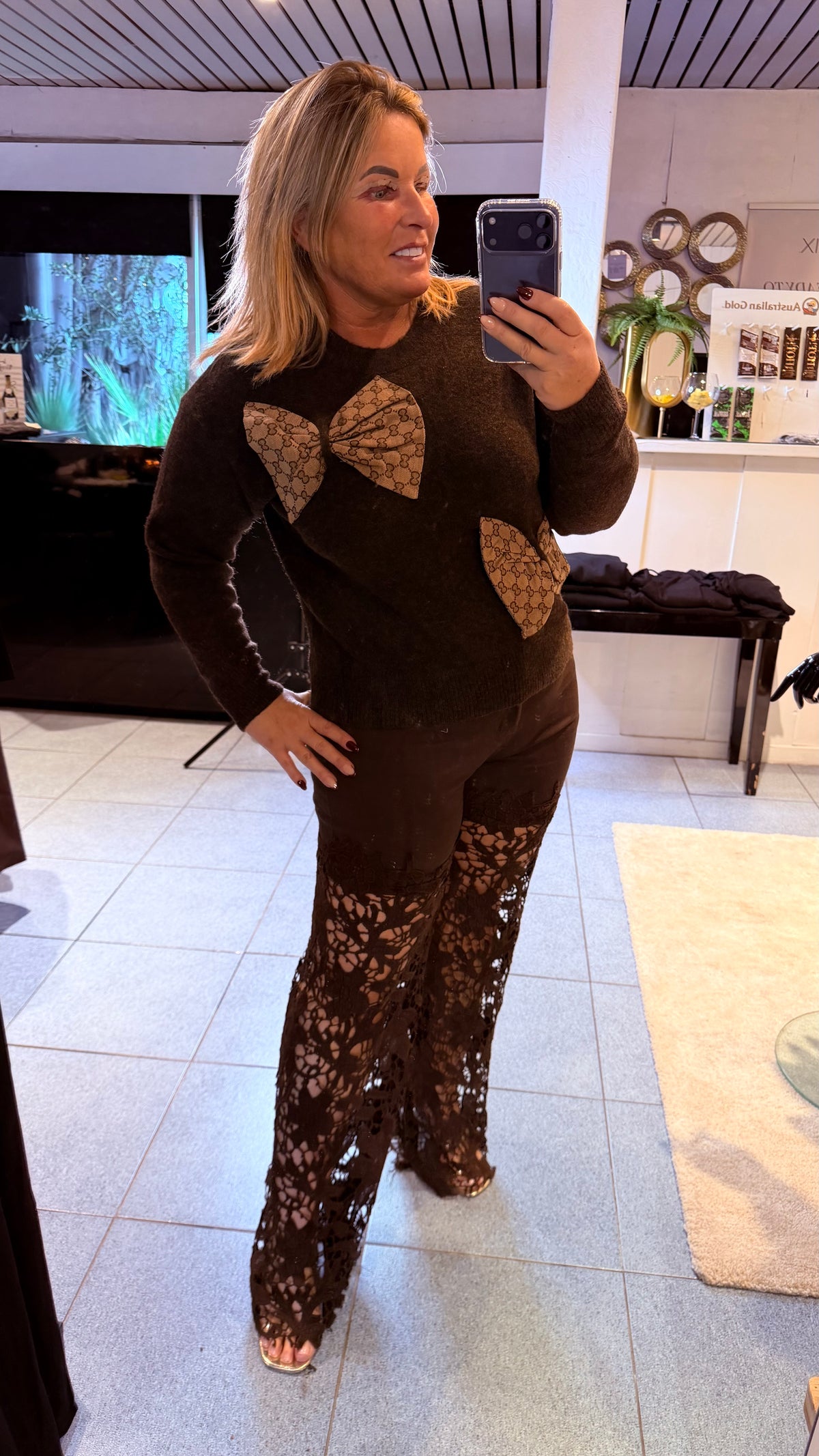 Cowboy pants - Brown