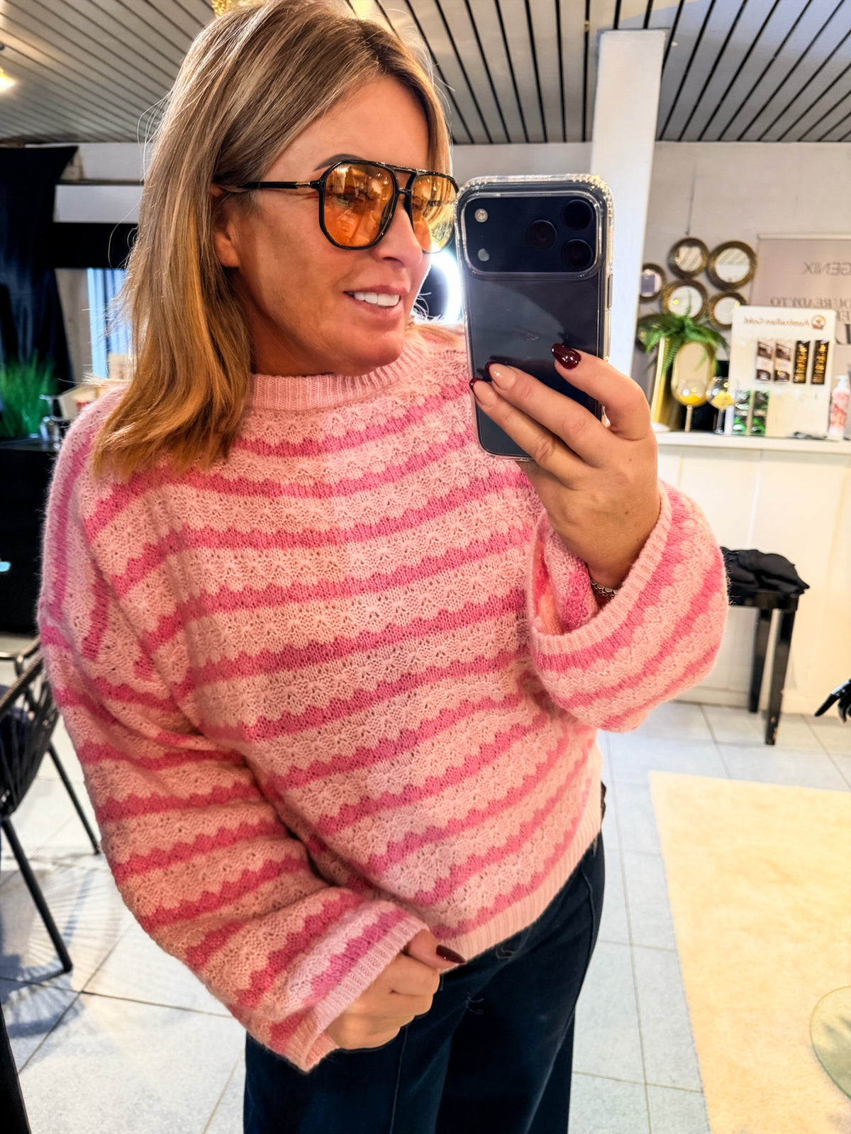 Charm sweater - Pink