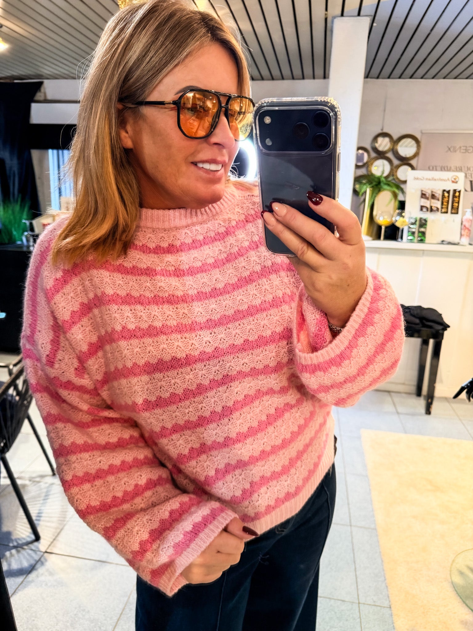 Charm sweater - Pink