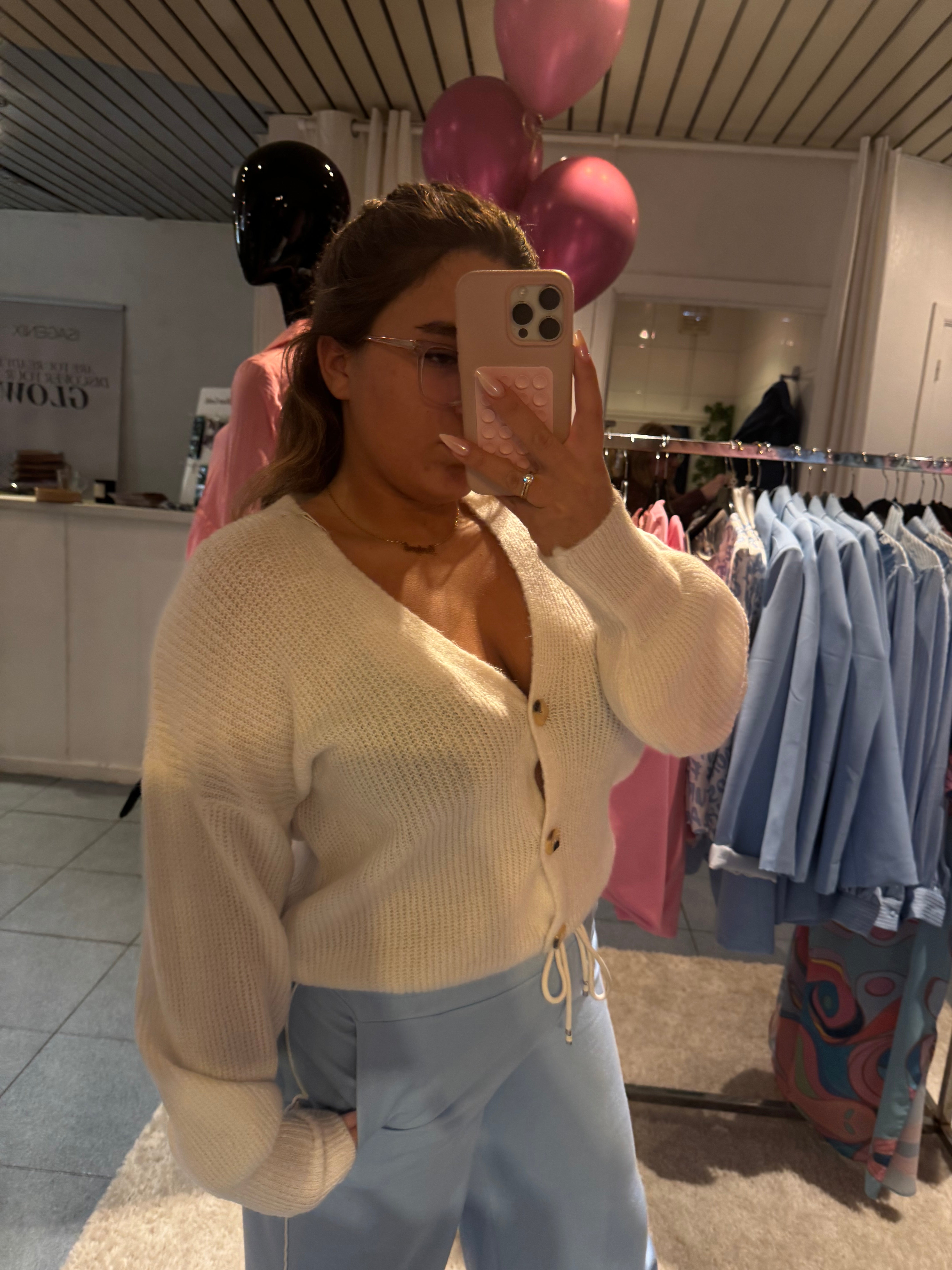 LUMA gilet - Crème