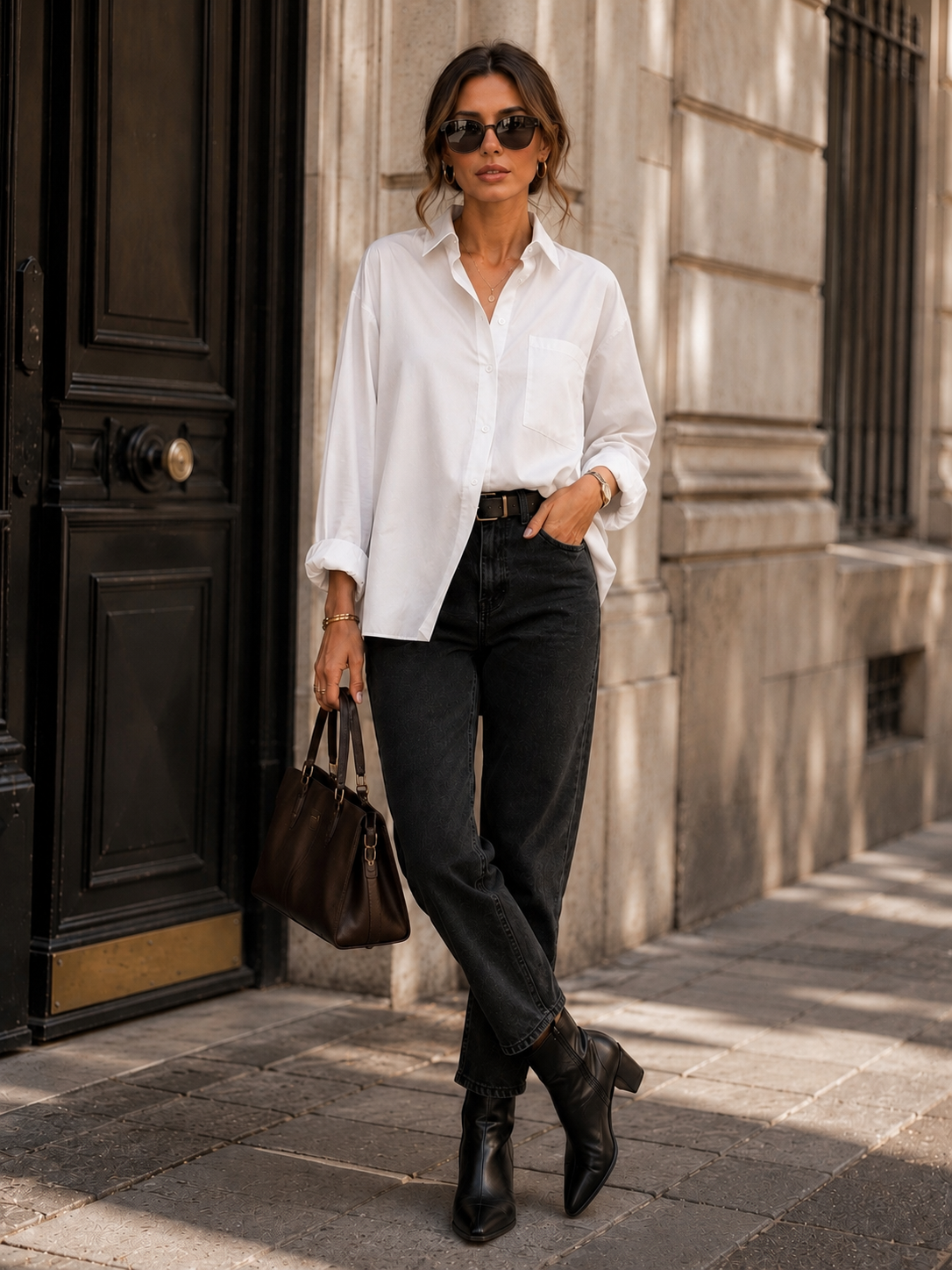 CHARM BLOUSE - WHITE