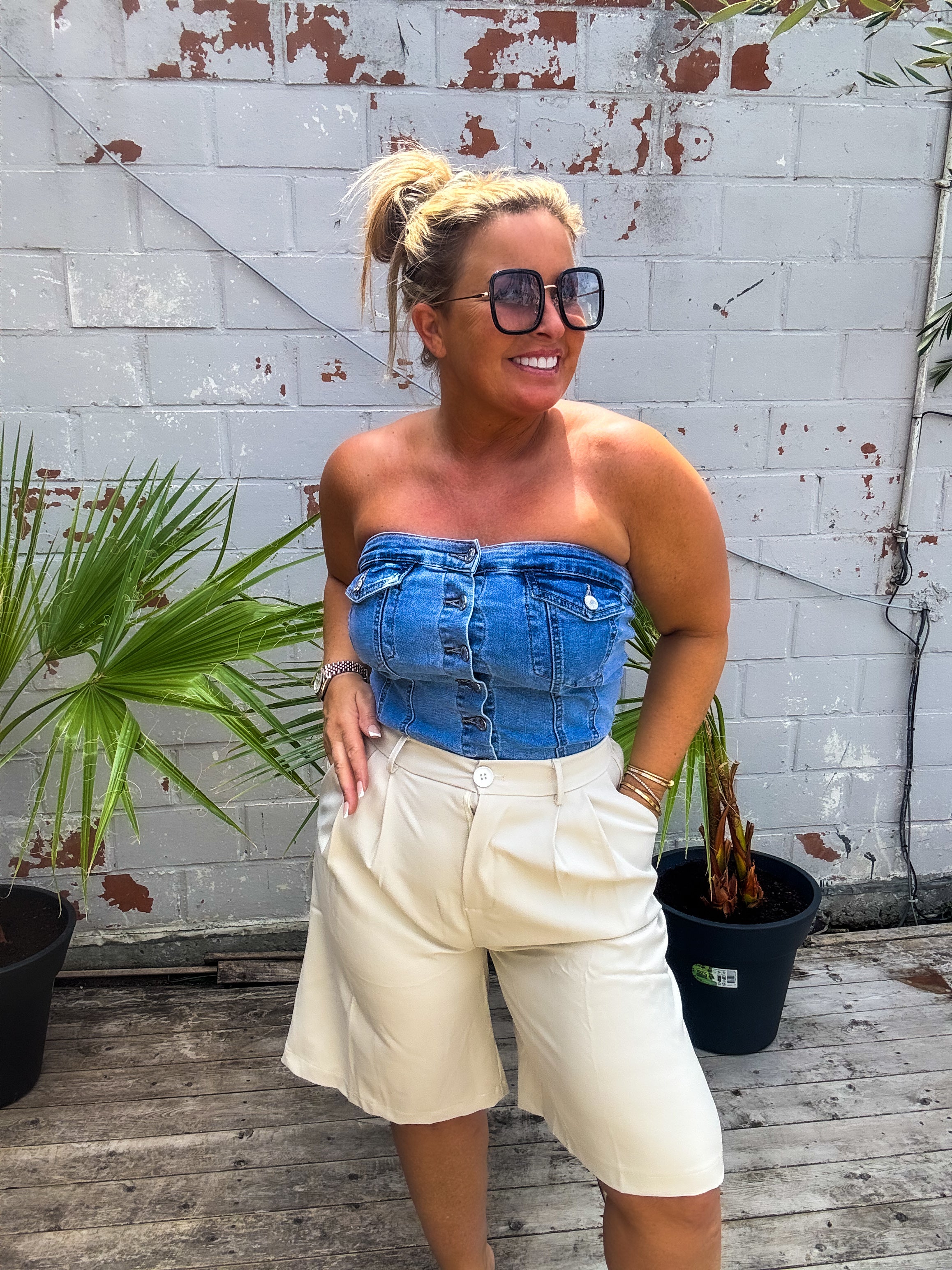 Amaya Short  - Light beige