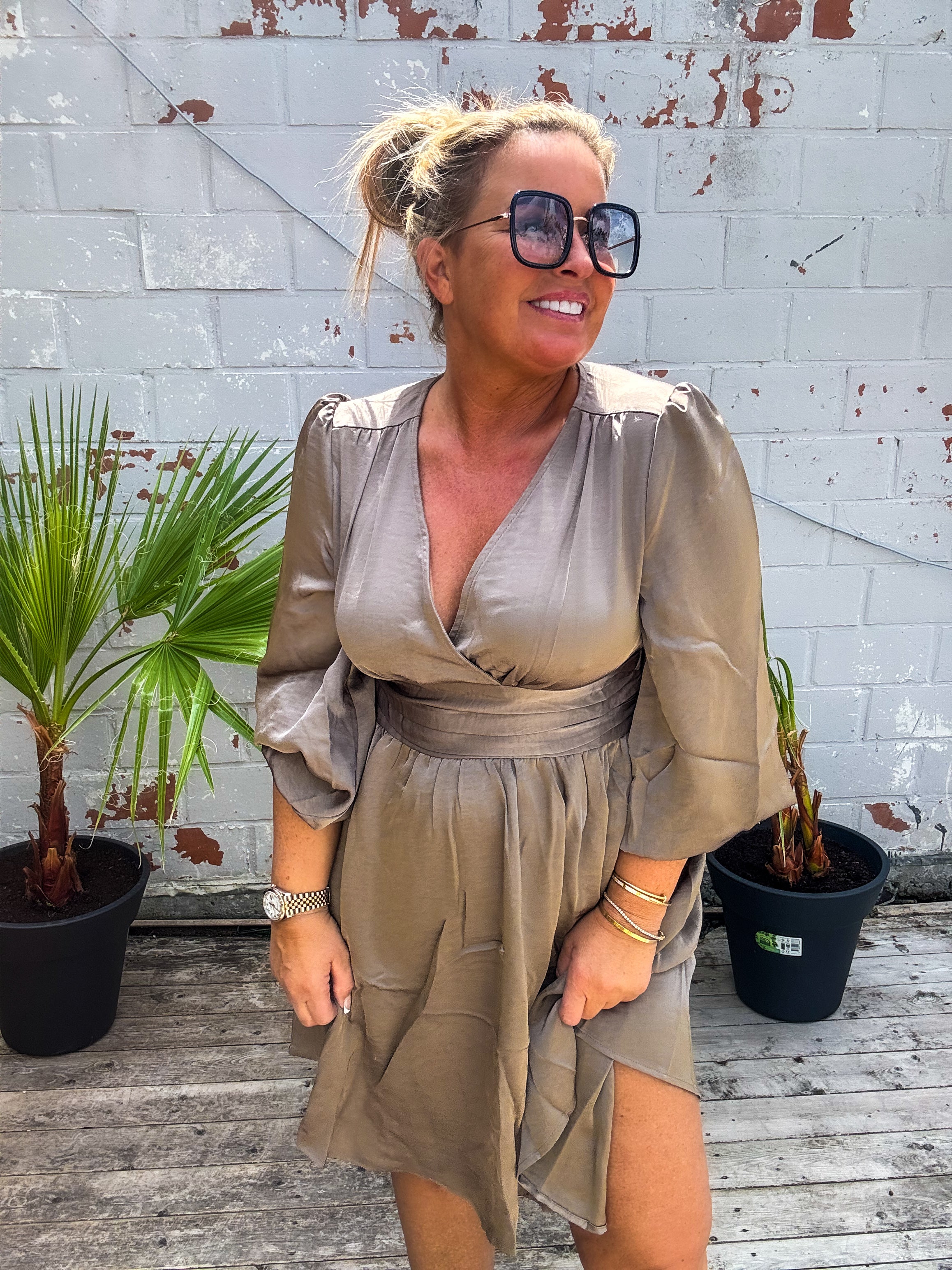 Selena dress - Khaki