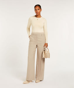 JOSH V NINA PANTS-WARM GREY