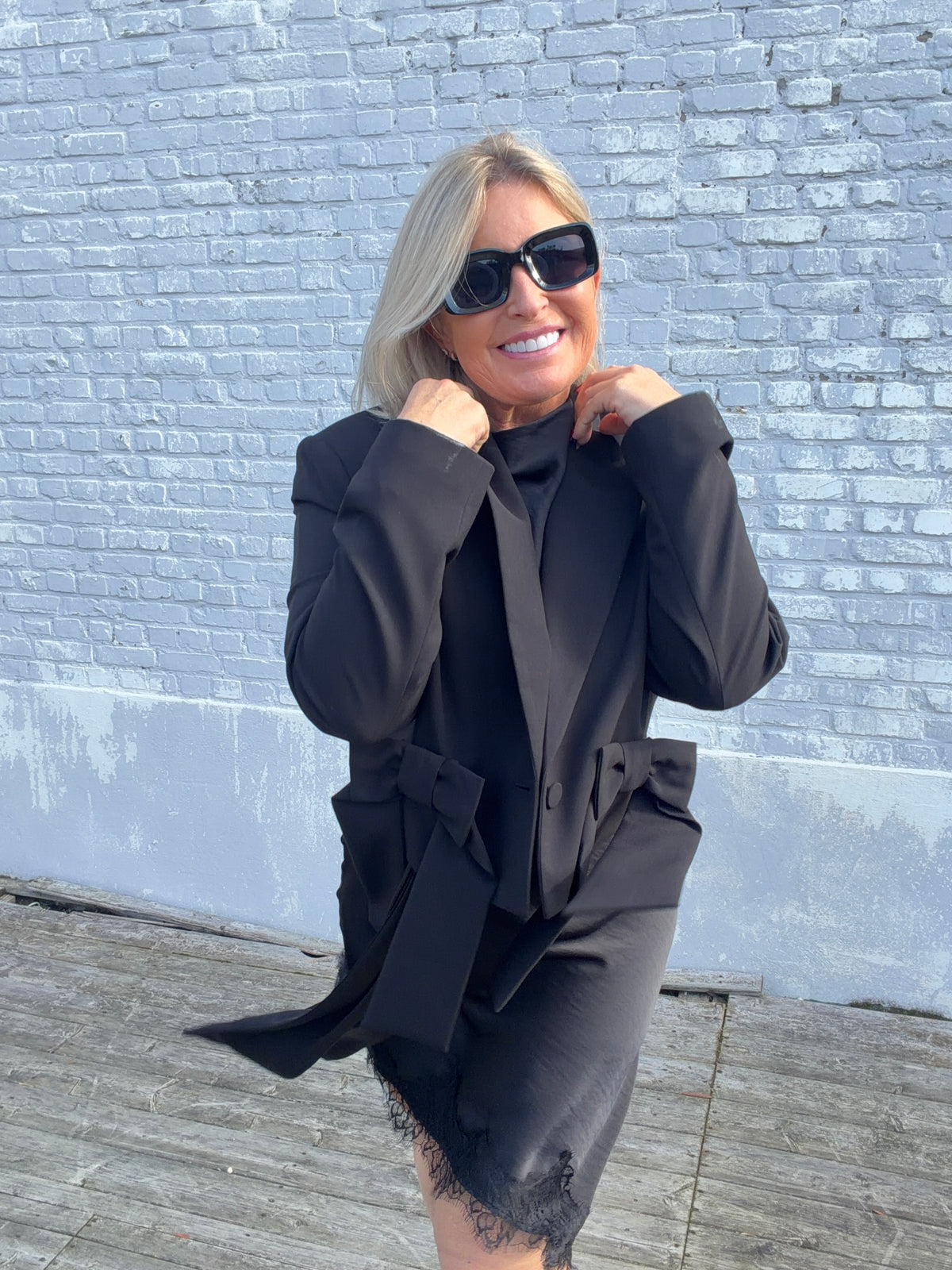 VICOLO BLAZER FIOCCO