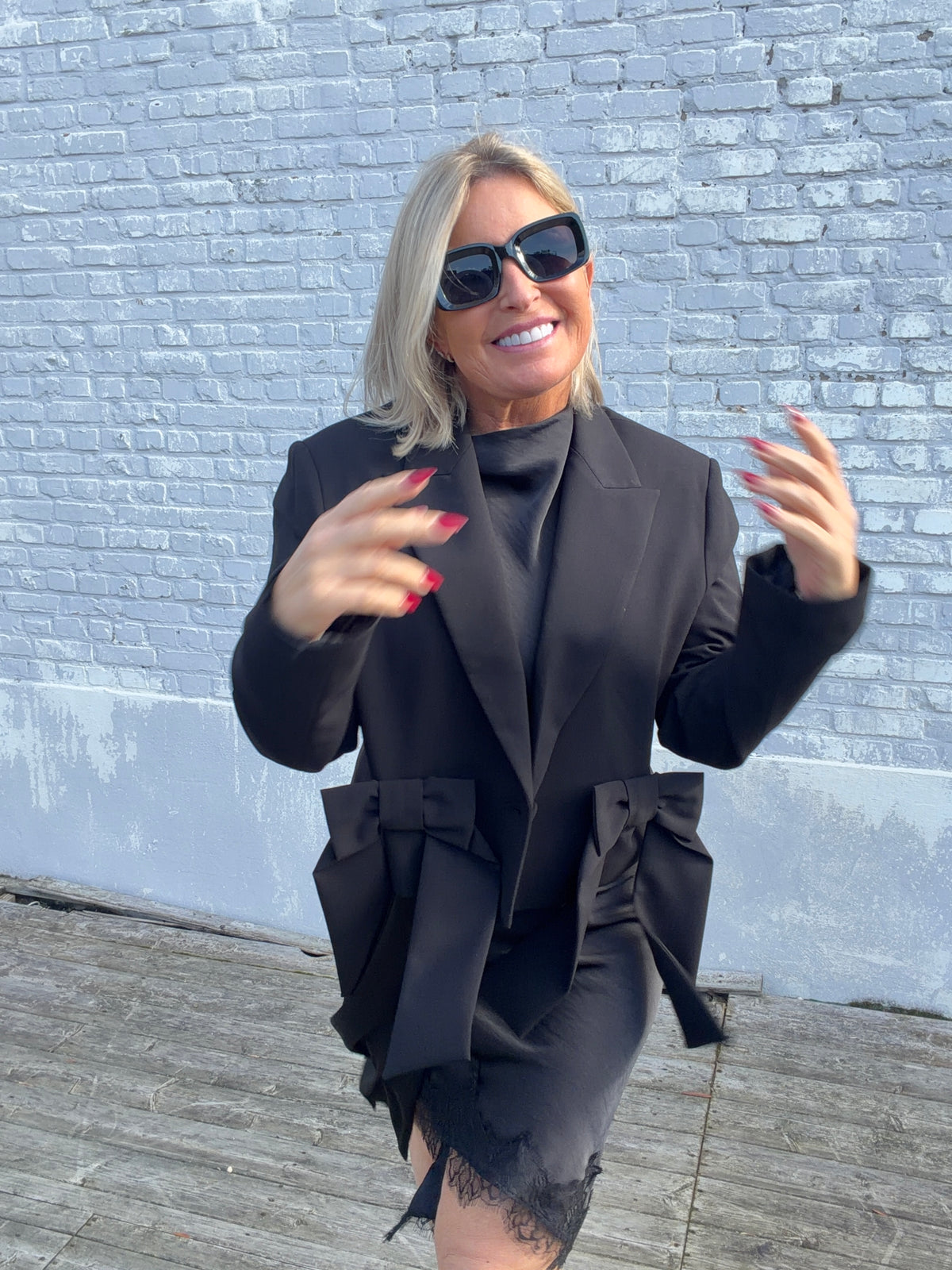 VICOLO BLAZER FIOCCO