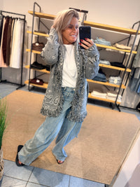 CELESTE GILET - GREY