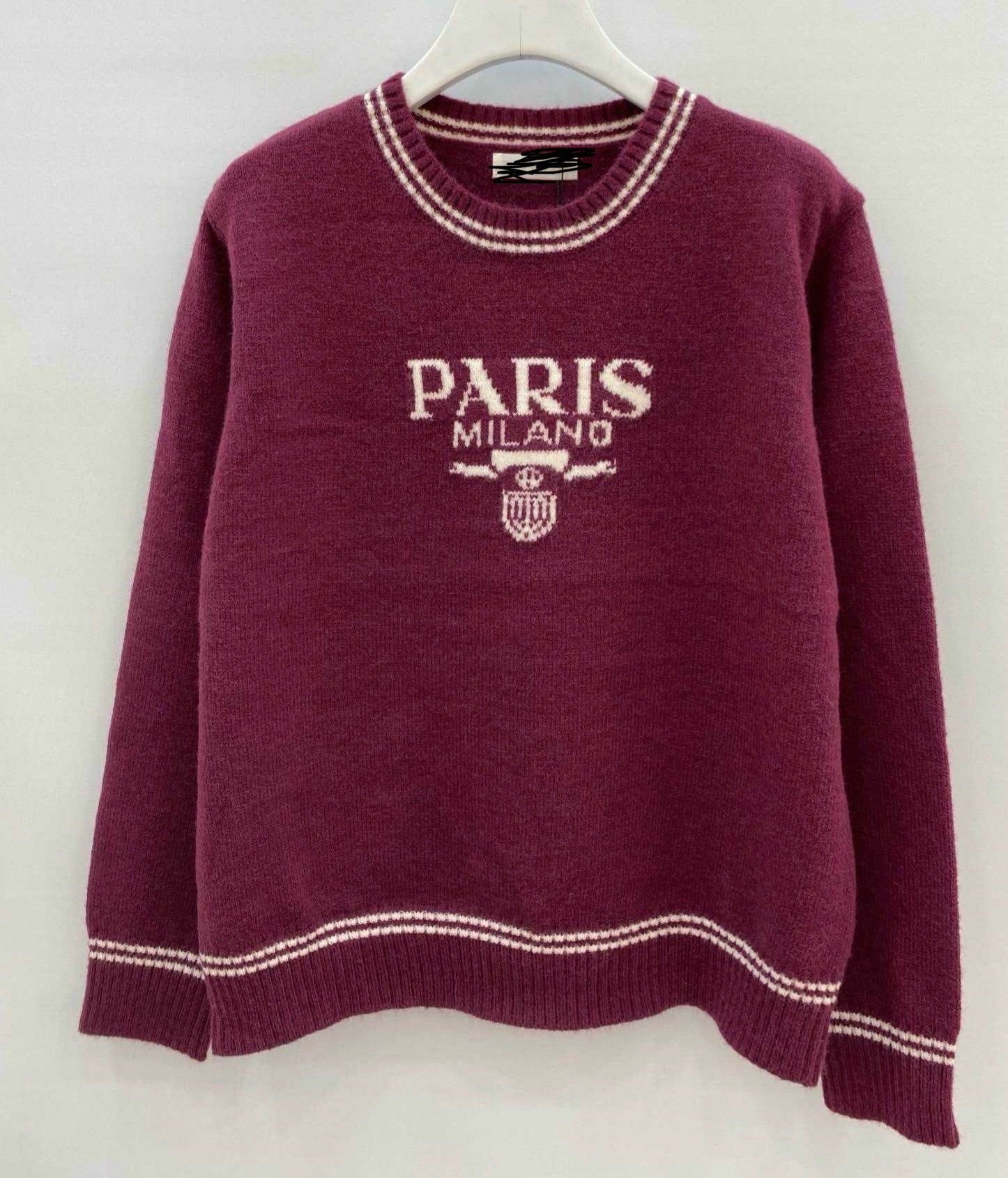 Prado long knit - Bordeaux