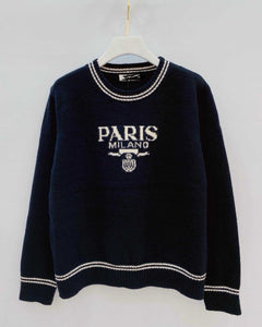 Prado long knit - Black