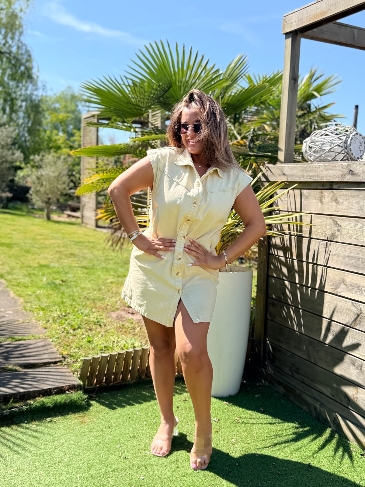 SOFIA DRESS - YELLOW
