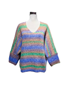 Rainbow sweater - Lila