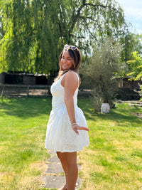 DALINA DRESS - WHITE