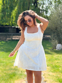DALINA DRESS - WHITE