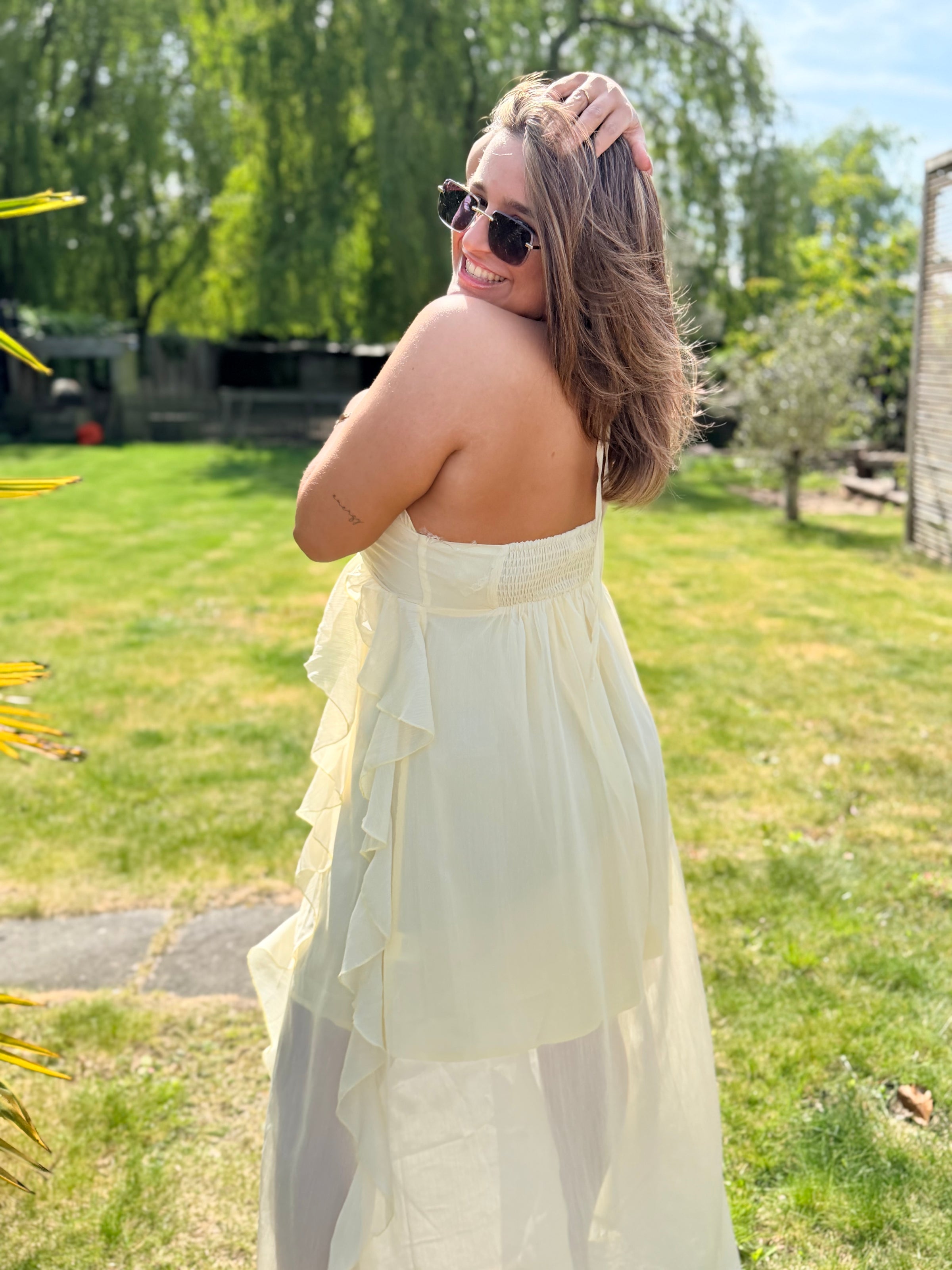 NAYLA DRESS - YELLOW