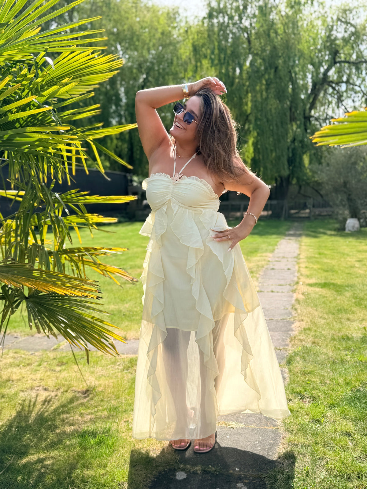 NAYLA DRESS - YELLOW