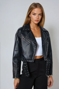 BIKER jacket - Black