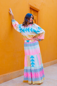 Blouse NISTER - Neon Pink