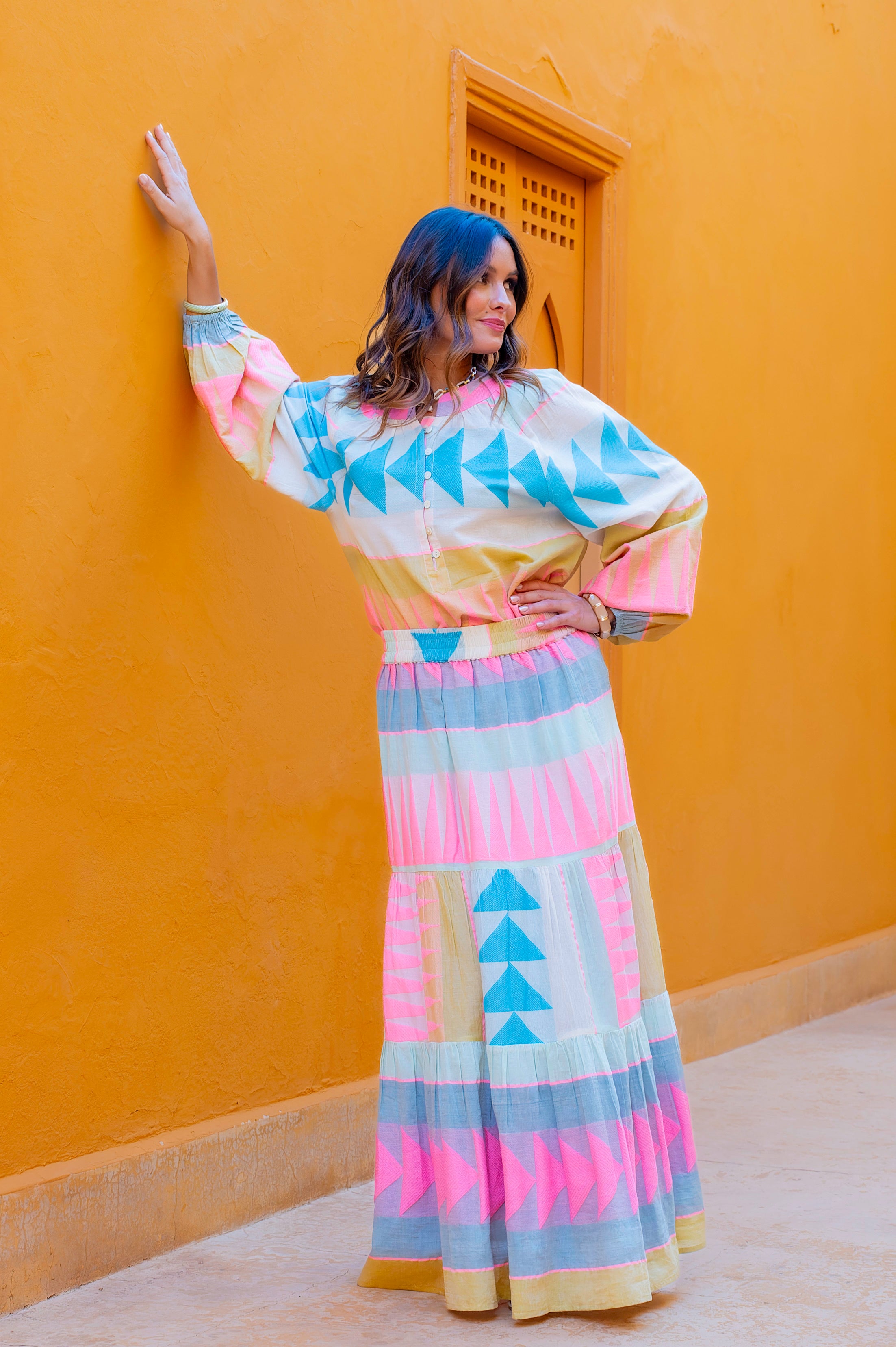 Blouse NISTER - Neon Pink