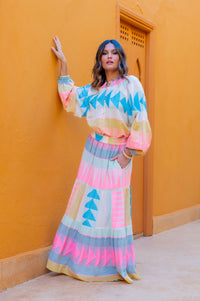 Blouse NISTER - Neon Pink
