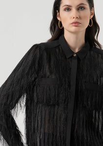 FRANCO slim shirt - Black