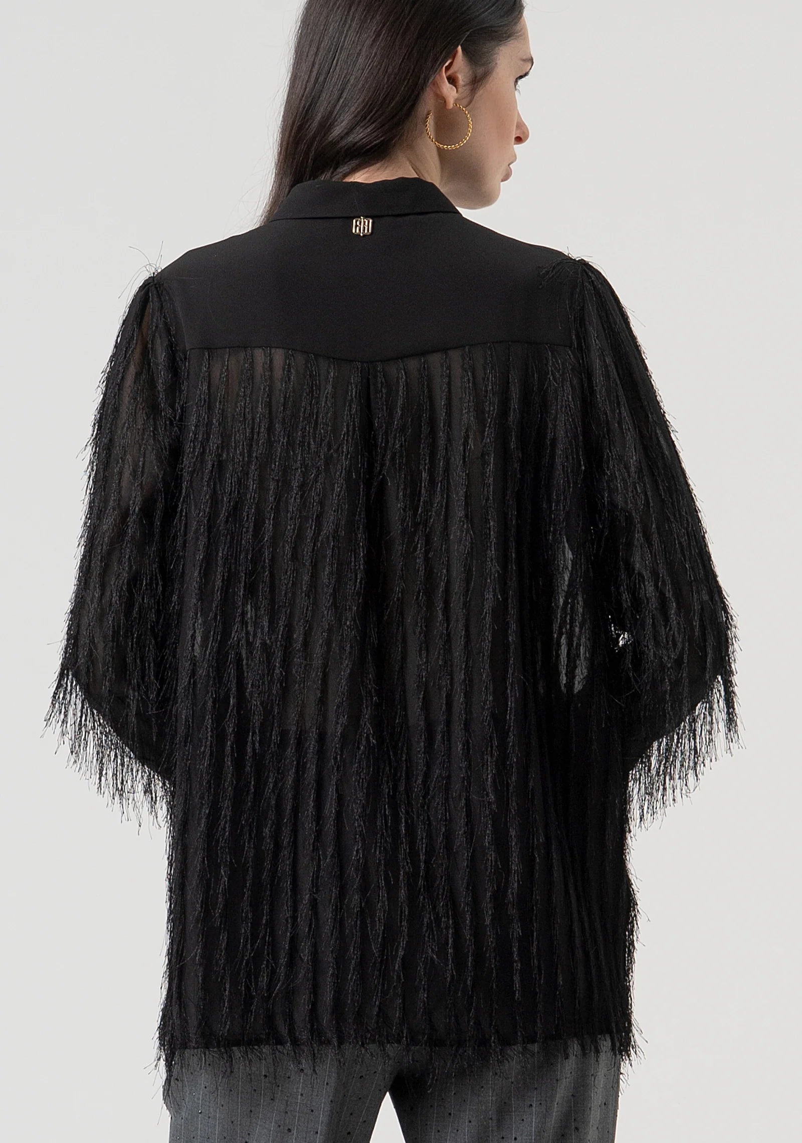 FRANCO slim shirt - Black
