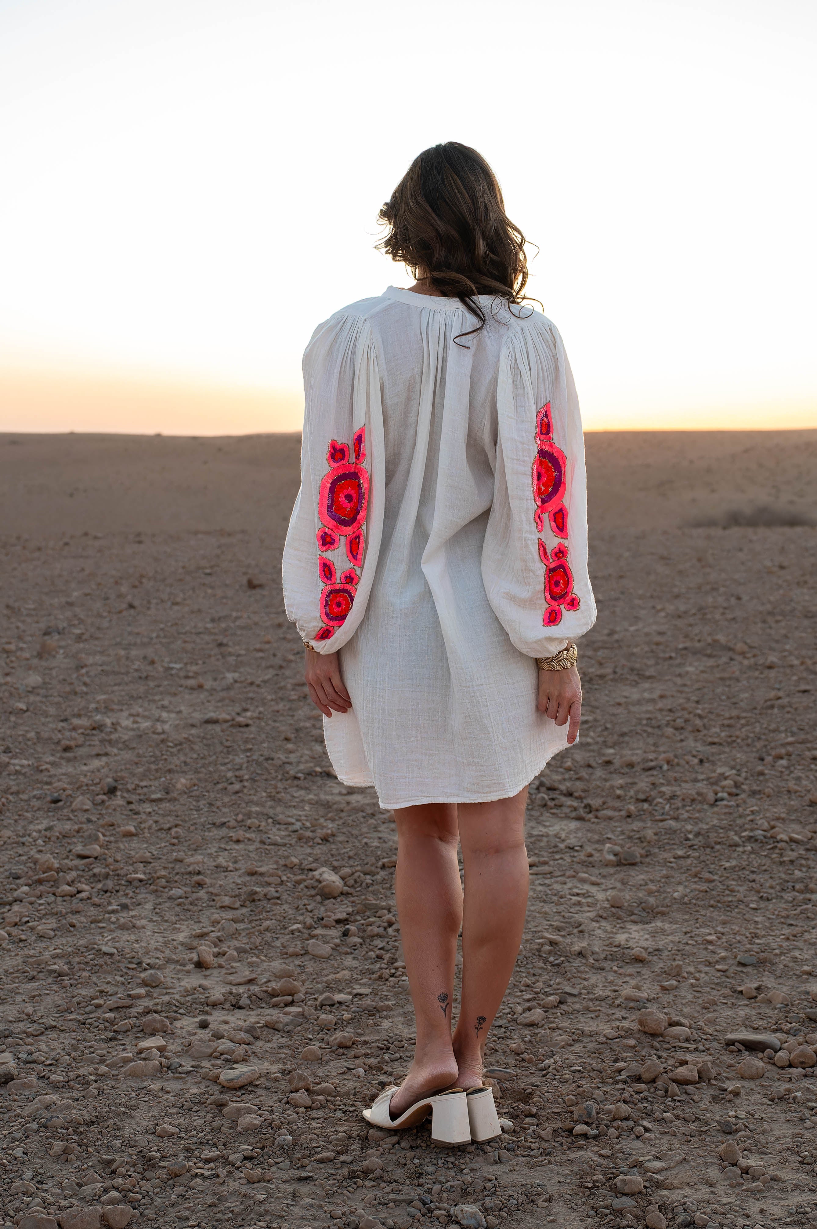 Dress Paralimi - White