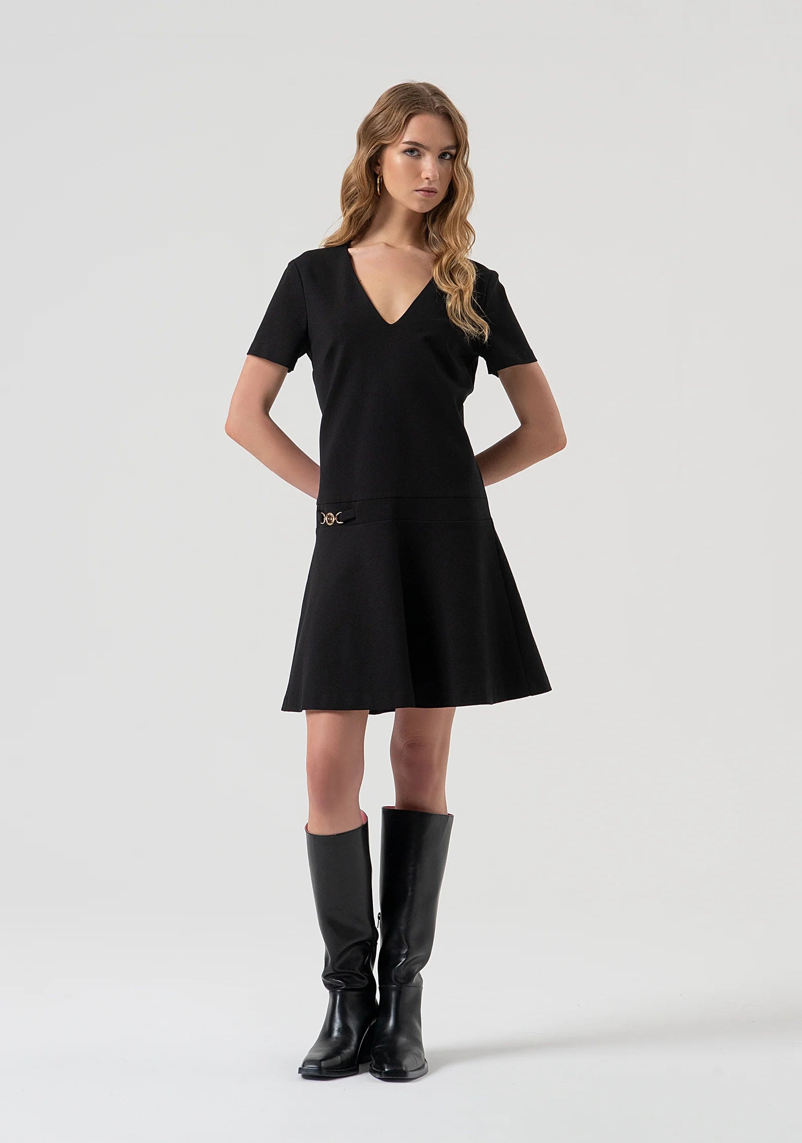 FRANCO CICLE Dress - Black