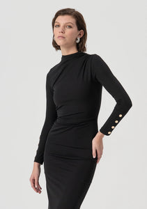 FRANCO Midi dress - Black