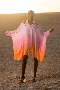 Dress ombrey  - Rosé