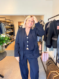 ESTELLE BLAZER - BLUE