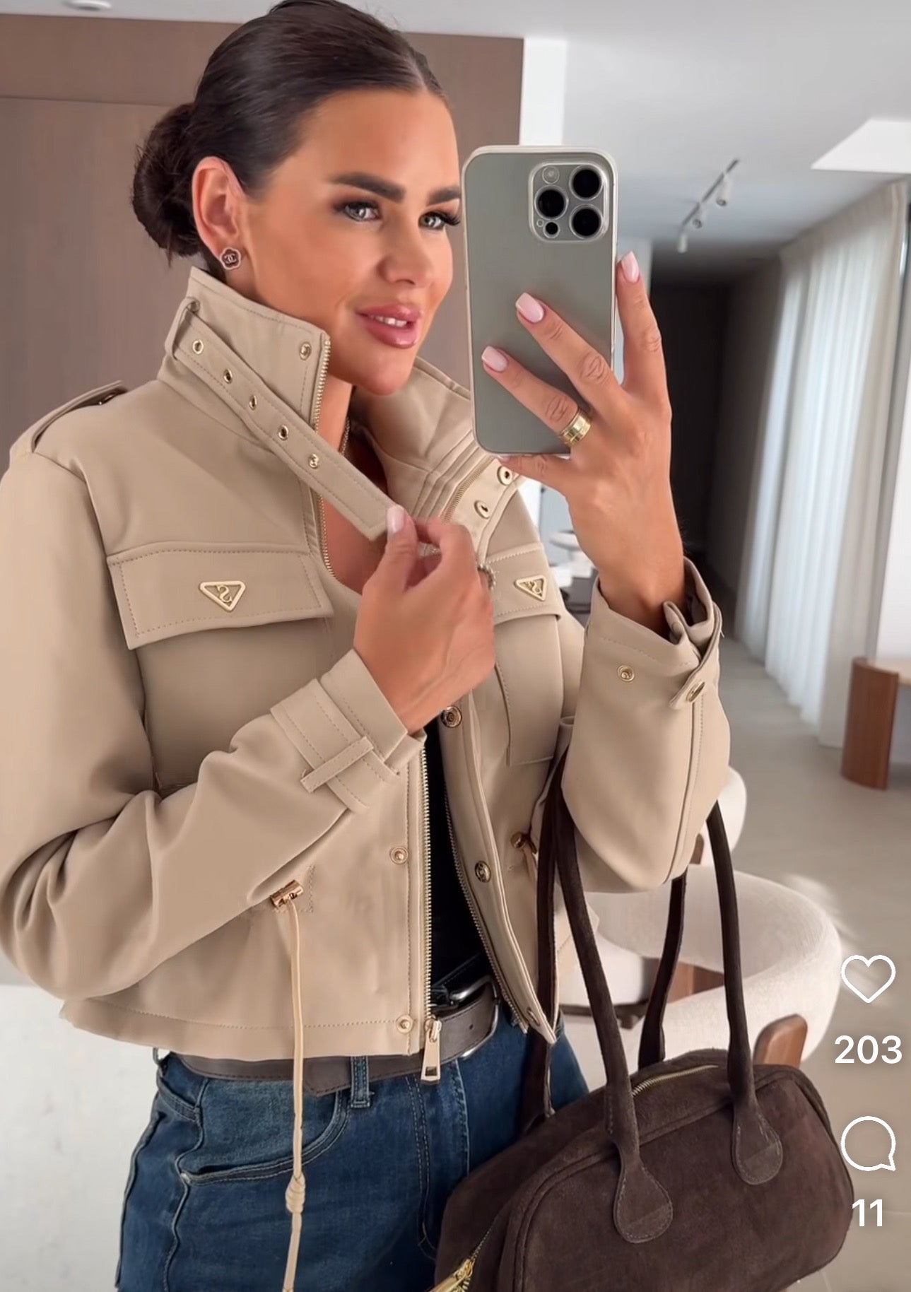 Sarah’s jacket - Beige