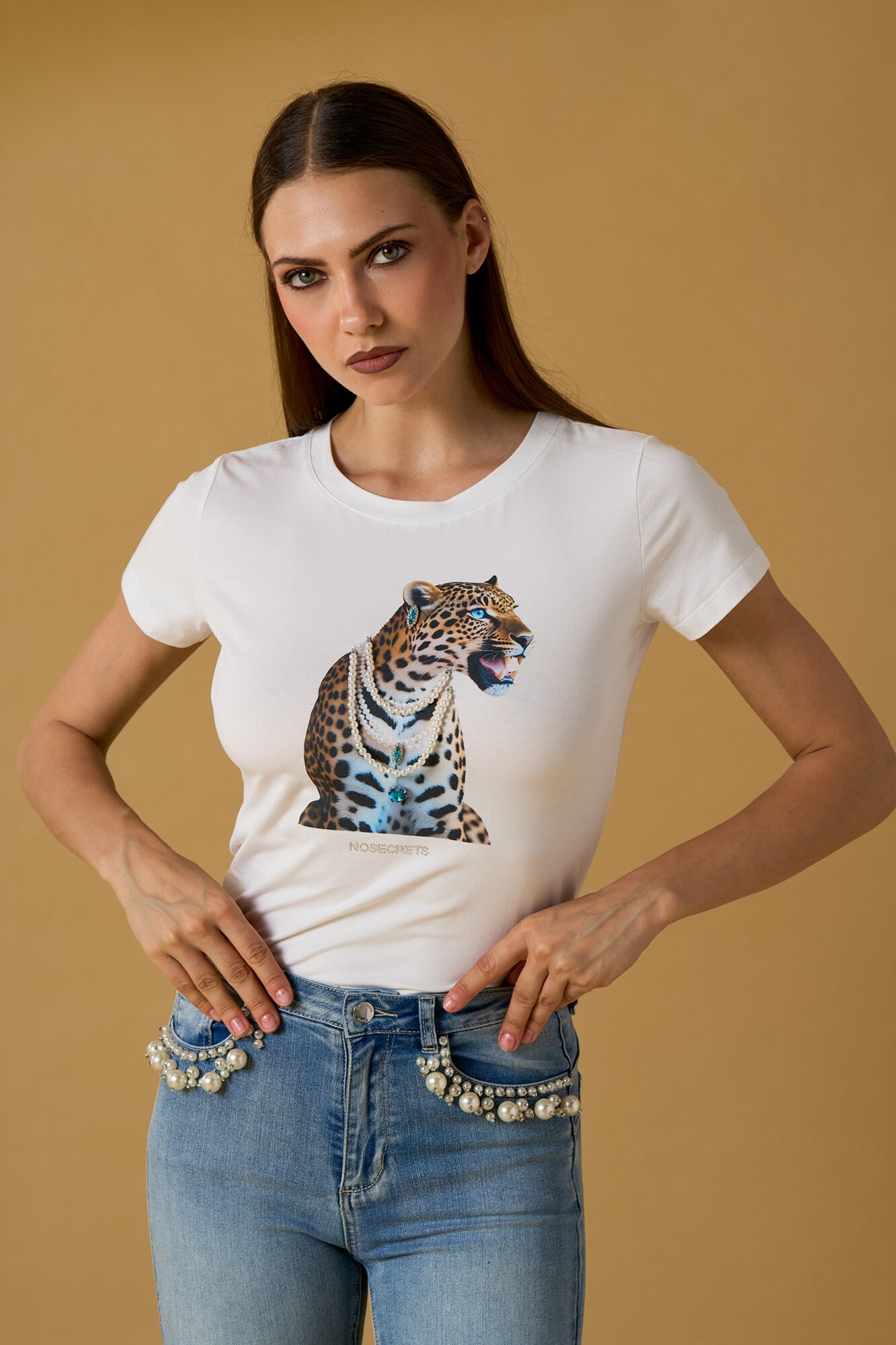NO SECRET SHIRT TIGER BLUE