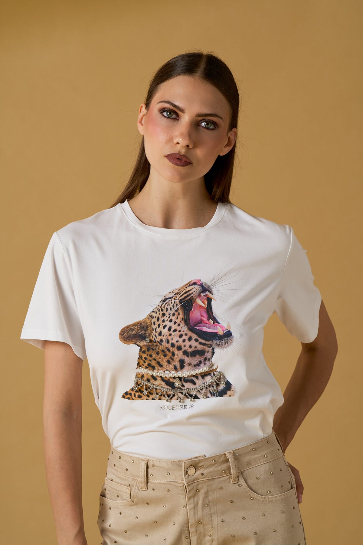 NO SECRET SHIRT TIGER PEARL