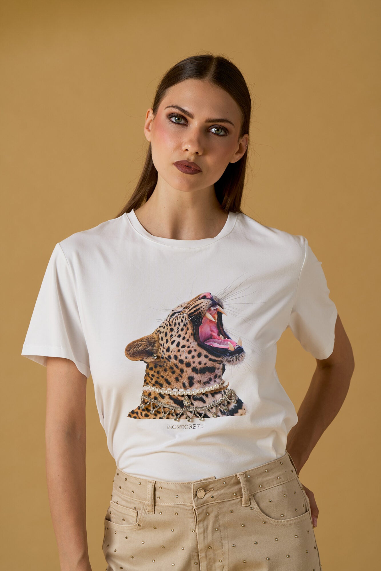 NO SECRET SHIRT TIGER PEARL