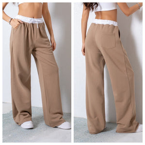 Trousers -Camel